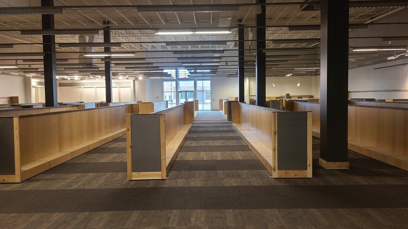 DSW lighting installation, Holly Springs, NC